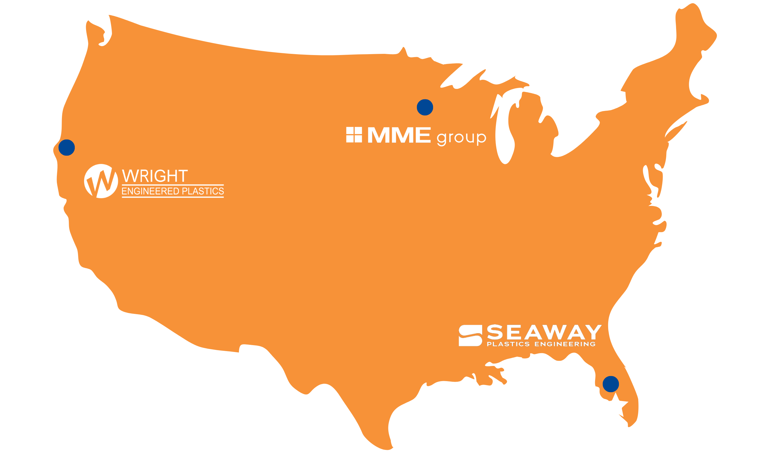 Seaway Facility Locations Map